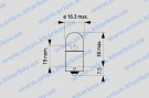 17326 R10W 24V 10W BA15s NARVA